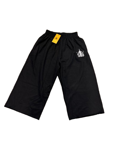 3/4 Sweatshorts - Black