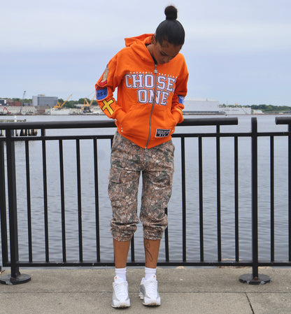 Chosen One Zip Up - Orange